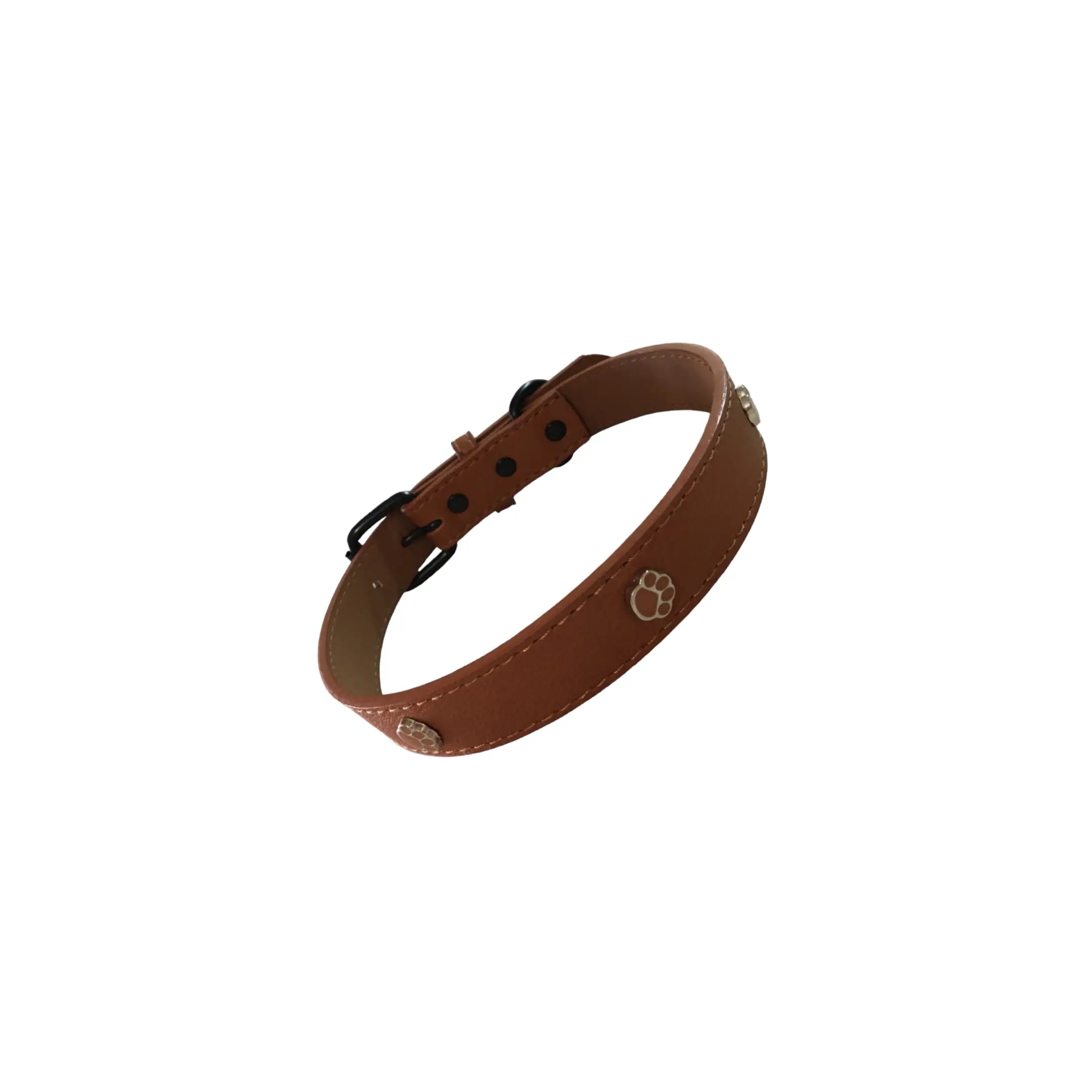 Collar de EcoCuero - PATITAS-camas-para-perros