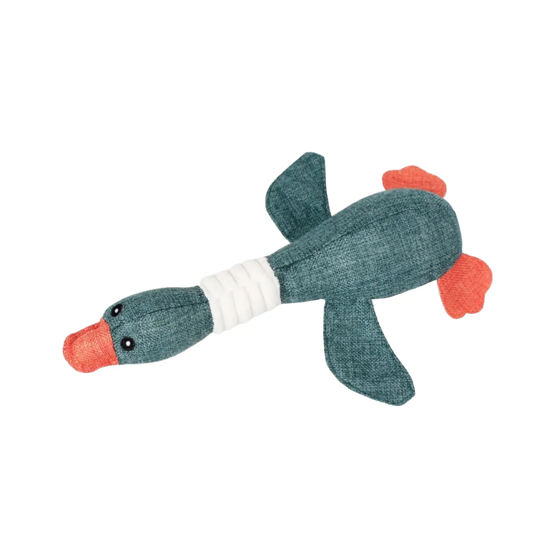 Pato de felpa con CHILLIDO-camas-para-perros