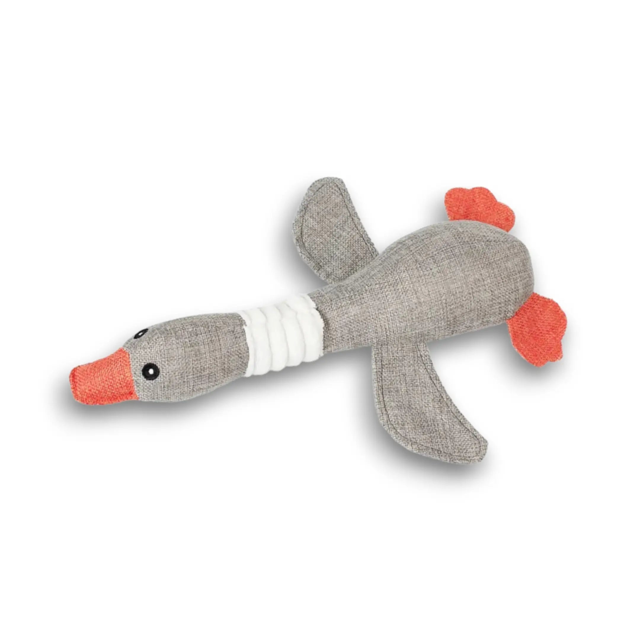 Pato de felpa con CHILLIDO-camas-para-perros