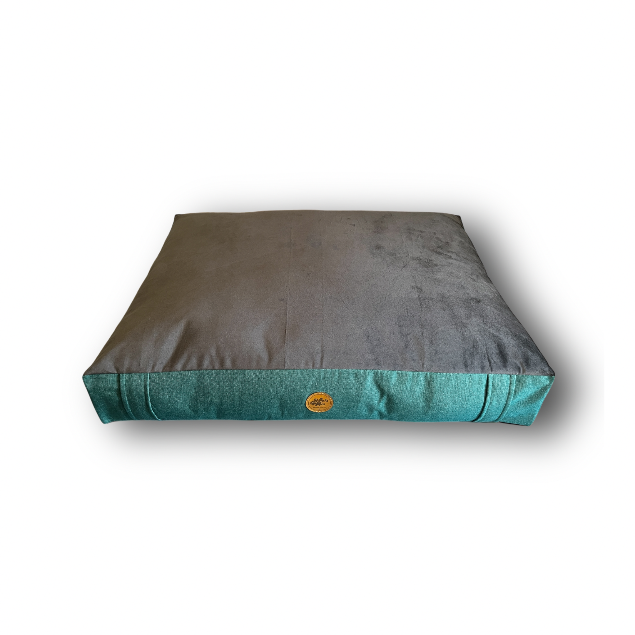 Cama DREAM - Gris con Turquesa-camas-para-perros